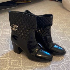 Chanel Rain boots
